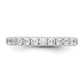 14k White Gold 3/4 Ct. Lab Grown Diamond VS/SI+ G+ Wedding Band Ring