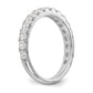 14k White Gold 7/8 Ct. Lab Grown Diamond VS/SI+ G+ Wedding Band Ring