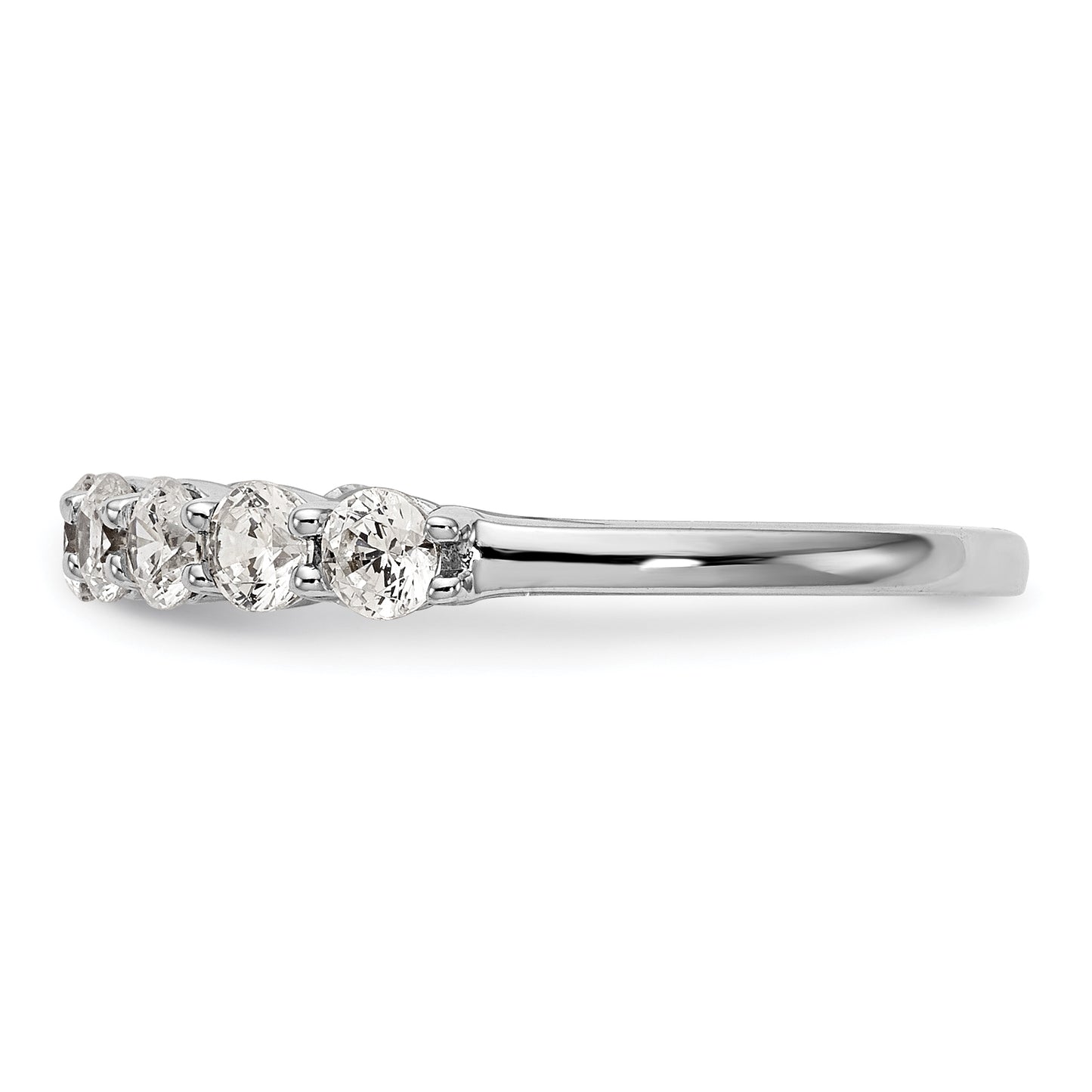 14k White Gold 3/4 Ct. Lab Grown Diamond VS/SI+ G+ Wedding Band Ring