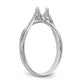 First Promise 10k White Gold 1/3 Ct. Lab Grown Diamond VS/SI+ G+ Complete Petite Engagement Ring