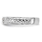 14K White Gold Lab Grown VS/SI+ G+ Diamond Trio Ladies Wedding Band Ring