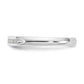 14K White Gold Lab Grown VS/SI+ G+ Diamond 9-Stone Channel Band Ring