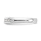 14k White Gold 1/5 Ct. Lab Grown Diamond VS/SI+ G+ Nine Stone Fashion band