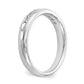 14k White Gold 1/5 Ct. Lab Grown Diamond VS/SI+ G+ Nine Stone Fashion band