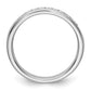 14k White Gold True Origin Lab Grown SI/VS Near Colorless 1/5 Ct. Round Diamond Men's Complete Channel Band