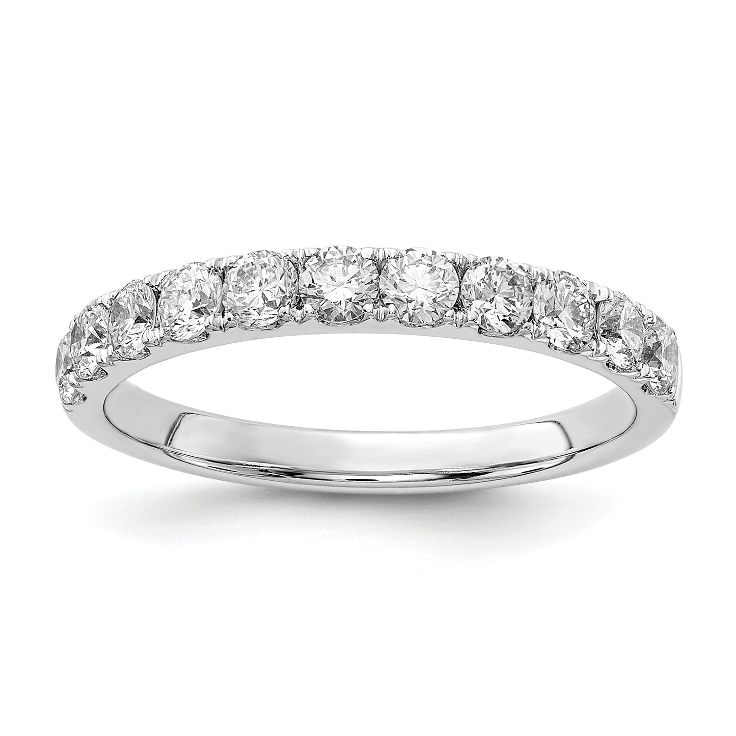 Platinum White Gold 3/4 Ct. Lab Grown Diamond VS/SI+ G+ Wedding Band Ring