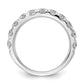 14k White Gold 1 1/2 Ct. Lab Grown Diamond VS/SI+ G+ Wedding Band Ring