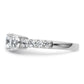 14k White Gold 2 Ct. Lab Grown Diamond VS/SI+ G+ Round Engagement Ring