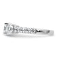 14k White Gold 2 1/2 Ct. Lab Grown Diamond VS/SI+ G+ Round Engagement Ring