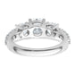 14k White Gold 2 1/2 Ct. Lab Grown Diamond VS/SI+ G+ Round Engagement Ring