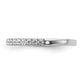 14k White Gold 3/8 Ct. Lab Grown Diamond VS/SI+ G+ Complete Band