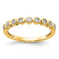 14k Yellow Gold 1/5 Ct. Lab Grown Diamond VS/SI+ G+ Complete Fashion Band