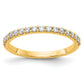 14k Yellow Gold 1/3 Ct. Lab Grown Diamond VS/SI+ G+ Band Ring