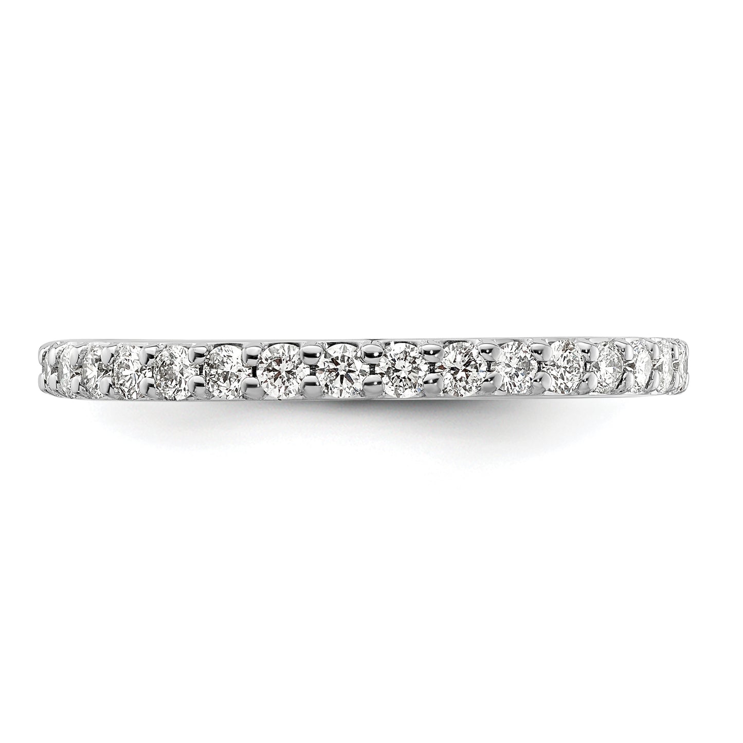 14k White Gold 1/3 Ct. Lab Grown Diamond VS/SI+ G+ Band Ring