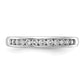 14k White Gold 1/3 Ct. Lab Grown Diamond VS/SI+ G+ Channel Set Band Ring