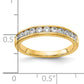 14k Yellow Gold 1/2 Ct. Lab Grown Diamond VS/SI+ G+ Channel Set Band Ring