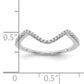 14K White Gold Lab Grown Diamond VS/SI+ G+ Wedding Band Ring