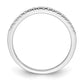 Pure Serenity 14k White Gold 1/6 Ct. Lab Grown Diamond VS/SI Wedding Band