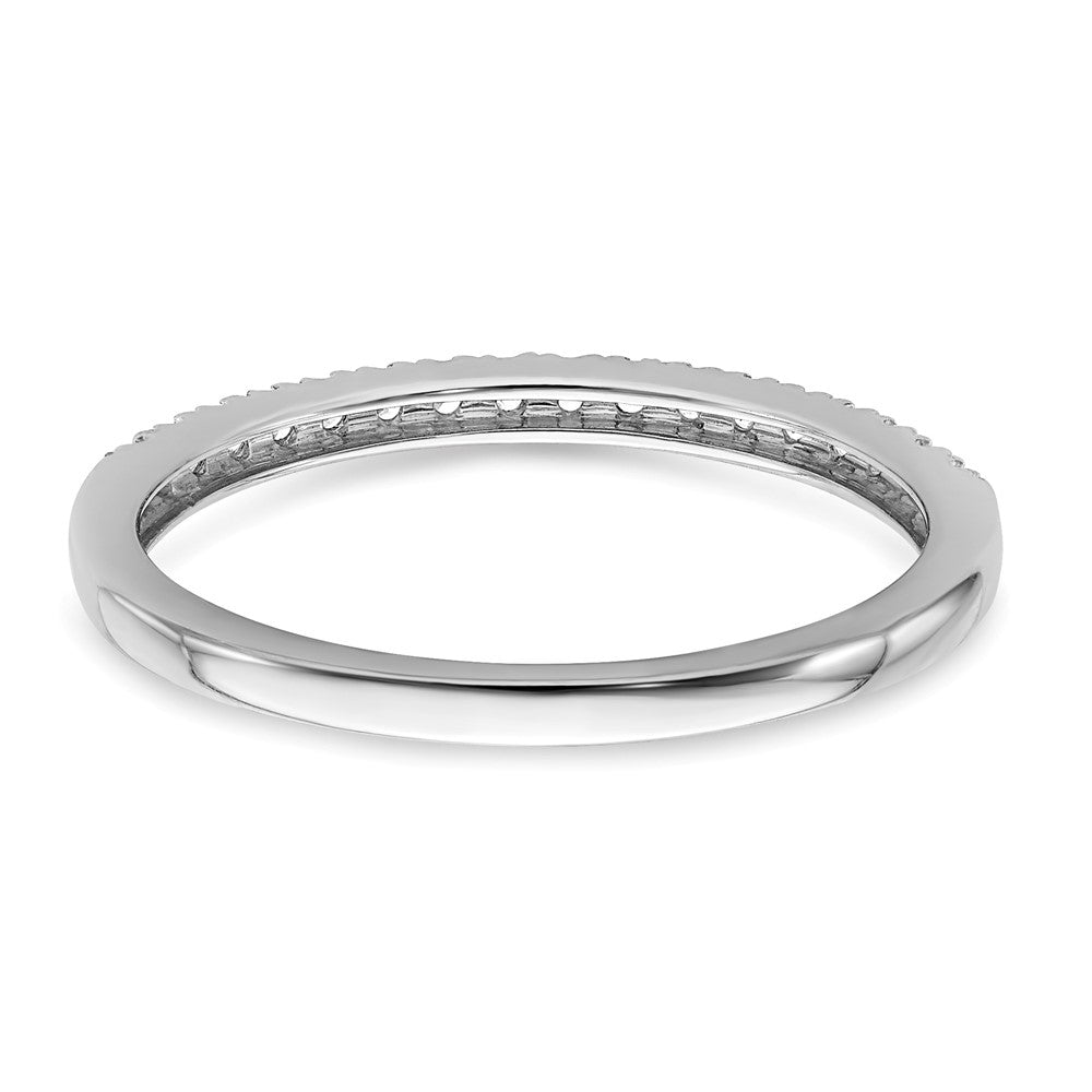 Pure Serenity 14k White Gold 1/6 Ct. Lab Grown Diamond VS/SI Wedding Band