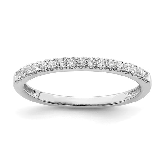 Pure Serenity 14k White Gold 1/6 Ct. Lab Grown Diamond VS/SI Wedding Band