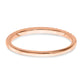 Pure Serenity 14k Rose Gold 1/6 Ct. Lab Grown Diamond VS/SI+ G+ Wedding Band Ring