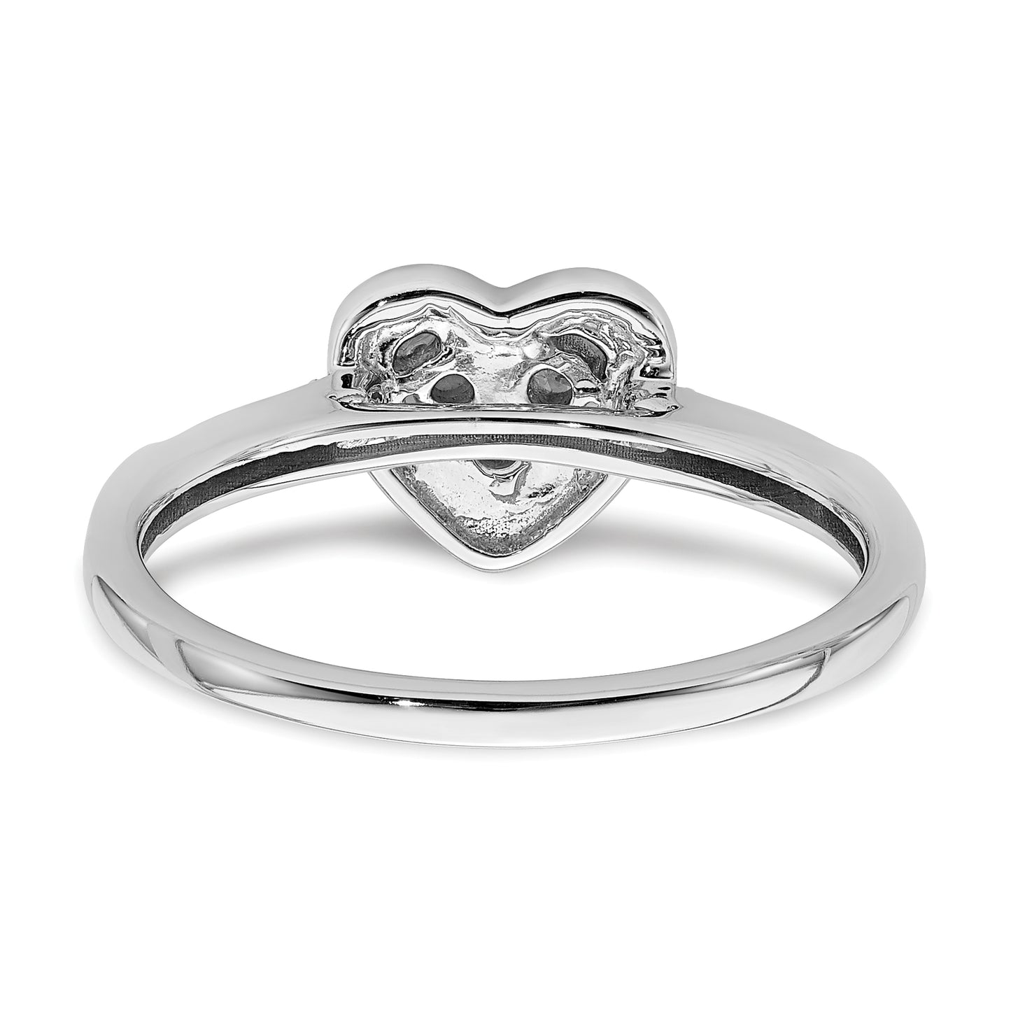 10k White Gold 1/4 Ct. Lab Grown Diamond VS/SI+ G+ Cluster Engagement Ring