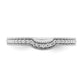 14K White Gold Lab Grown Diamond VS/SI+ G+ Wedding Band Ring