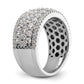 14k White Gold 2 Ct. Lab Grown Diamond VS/SI+ G+ Fashion Band Ring