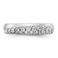 14K White Gold Lab Grown Diamond VS/SI+ G+ Band Ring