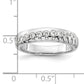 14K White Gold Lab Grown Diamond VS/SI+ G+ Band Ring