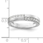 14k White Gold 3/8 Ct. Lab Grown Diamond VS/SI+ G+ Band Ring