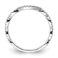 14k White Gold 1/3 Ct. Lab Grown Diamond VS/SI+ G+ Wedding Band Ring