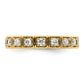 14k Yellow Gold 1/2 Ct. Lab Grown Diamond VS/SI+ G+ Fashion Band Ring