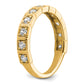 14k Yellow Gold 1/2 Ct. Lab Grown Diamond VS/SI+ G+ Fashion Band Ring