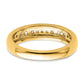 14k Yellow Gold 3/8 Ct. Lab Grown Diamond VS/SI+ G+ Complete Fashion Band