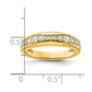 14k Yellow Gold 3/8 Ct. Lab Grown Diamond VS/SI+ G+ Complete Fashion Band