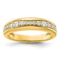 14k Yellow Gold 3/8 Ct. Lab Grown Diamond VS/SI+ G+ Fashion Band Ring