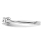 14k White Gold 1 Ct. Lab Grown Diamond VS/SI+ G+ Engagement Ring