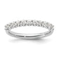 14k White Gold 1/2 Ct. Lab Grown Diamond VS/SI+ G+ Wedding Band Ring