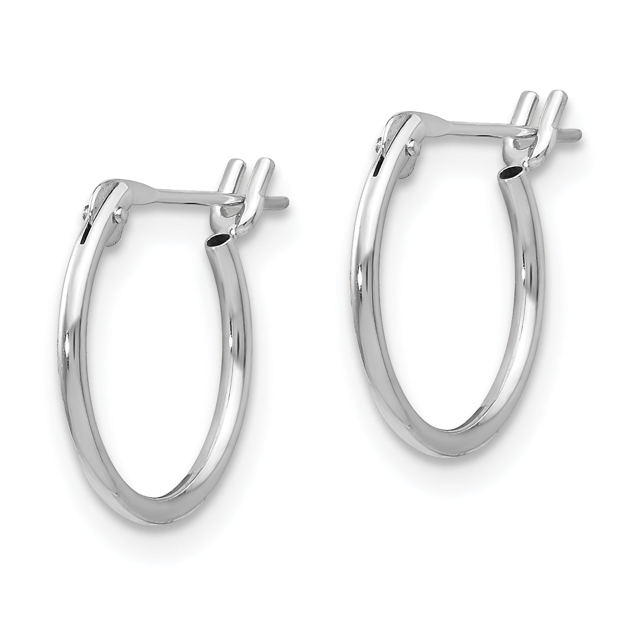 14kw 1mm hotsell Dc Hoop Earrings