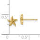 14K Yellow Gold Madi K Starfish Post Earrings