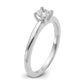 14k White Gold 1/2 Ct. Lab Grown Diamond VS/SI+ G+ Princess Solitare Engagement Ring