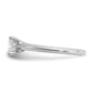 14k White Gold 3/4 Ct. Certified Lab Grown Diamond VS/SI+ G+ Cushion Solitare Engagement Ring