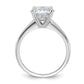 14k White Gold 2 1/2 Ct. Lab Grown Diamond VS/SI+ G+ Round Solitaire Engagement Ring