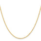 Brass/White Chisel Gold-Tone Brass 2.00mm Plated 16 Inch Ball Chain