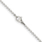 Stainless Steel Chisel Polished 2mm 30 Inch Ball Chain