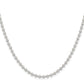 Stainless Steel Chisel Polished 3mm 30 Inch Ball Chain