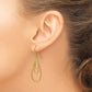 14K Yellow Gold Tear Drop Earrings