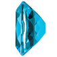 Gemstone Ice Blue Passion Topaz 8X6mm Antique Long Cushion