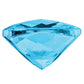 Gemstone Ice Blue Passion Topaz 5mm Antique Cushion Checkerboard